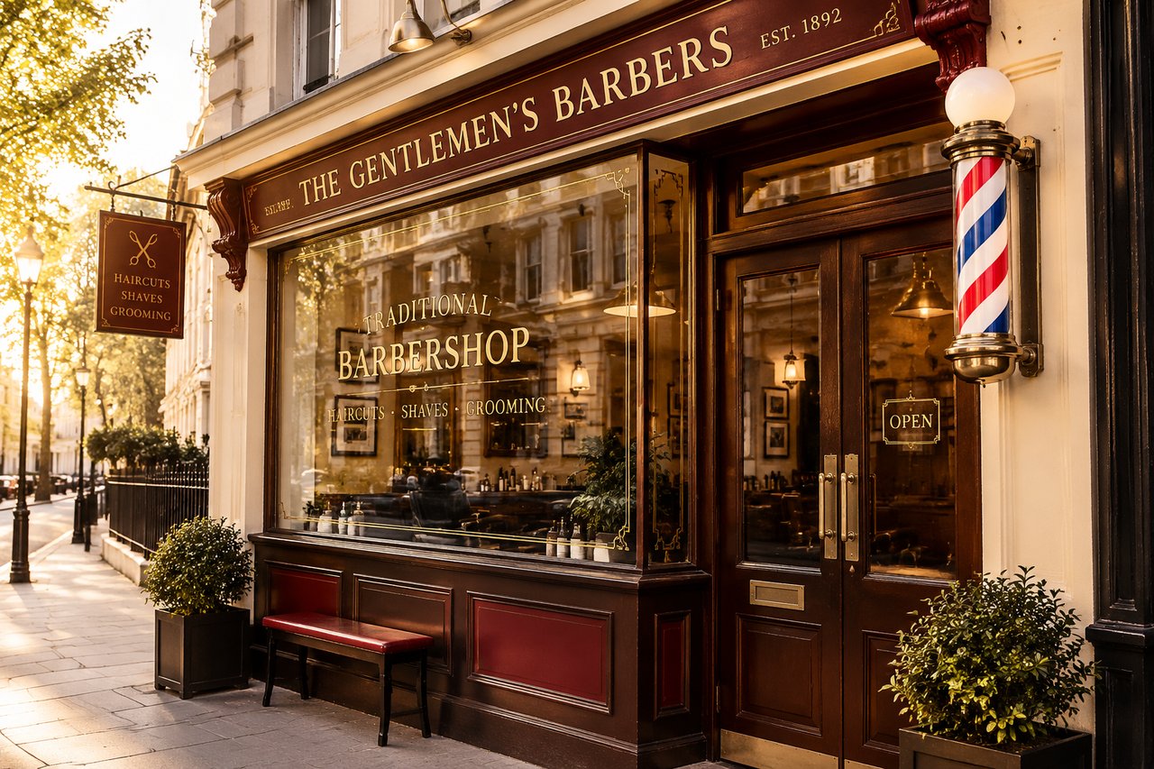 Hotspur Barbers London shop
