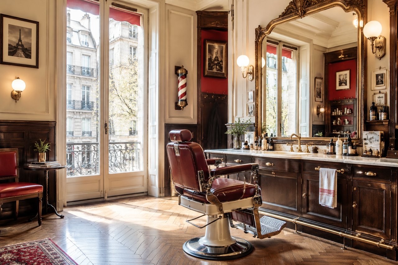 Hotspur Barbers Paris shop